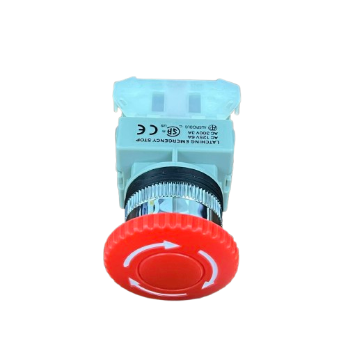 Auspicious Latching Emergency Stop Push Button 30mm, Twist to Unlock 3A 220V
