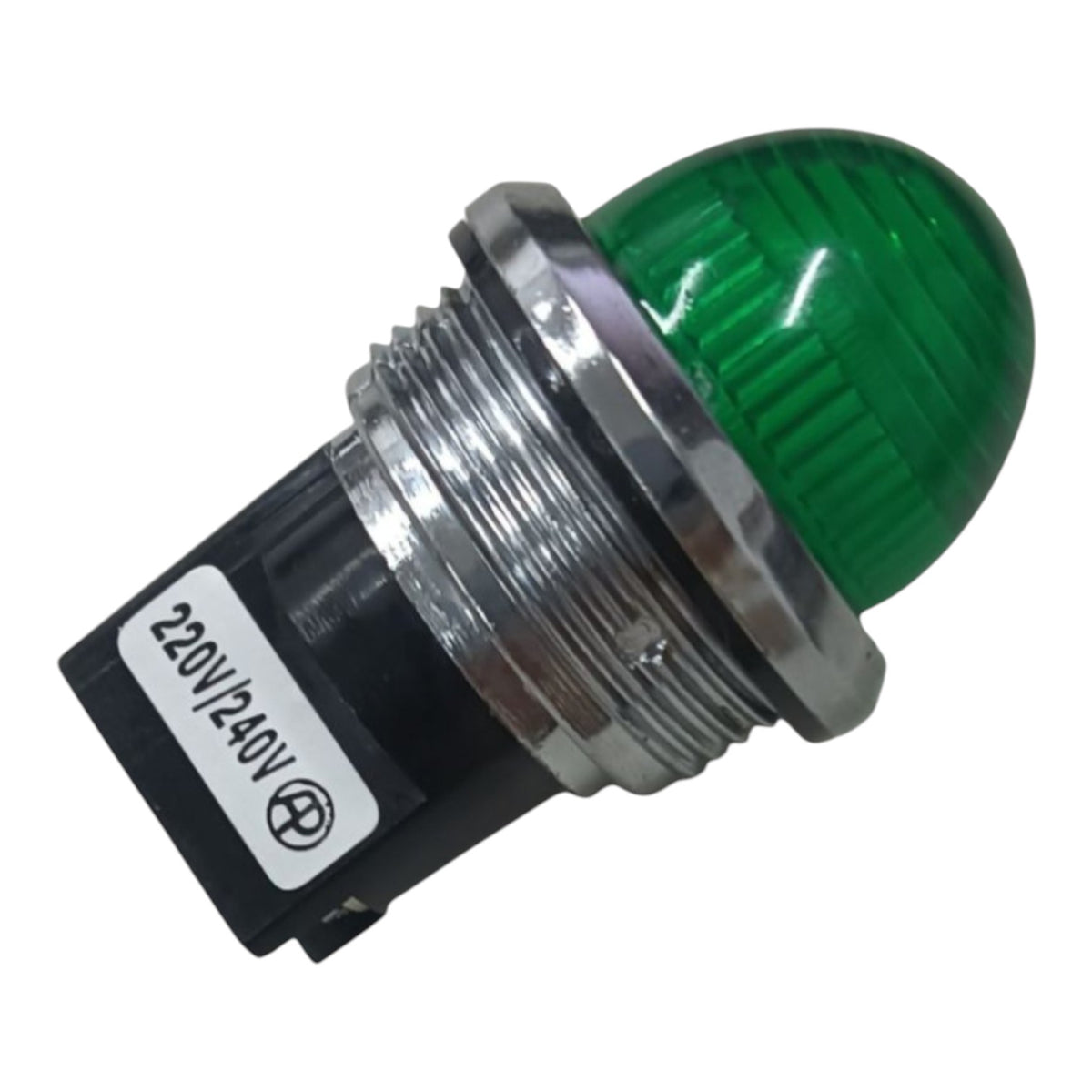 Auspicious Pilot Lamp 30mm 220V Green NPLR30220V Electx Electrical Supply