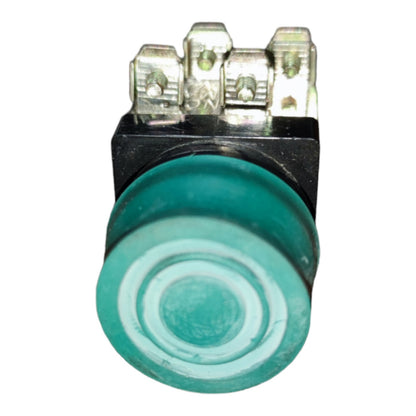 Auspicious Rubber Weatherproof Push Button Switch Green 2NO 2NC 220V 5A Electx Electrical Supply