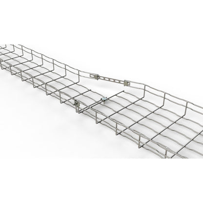 BE BASOR 100x65x3000cm Wire Cable  Basket Tray BF2R-2F100x65mm