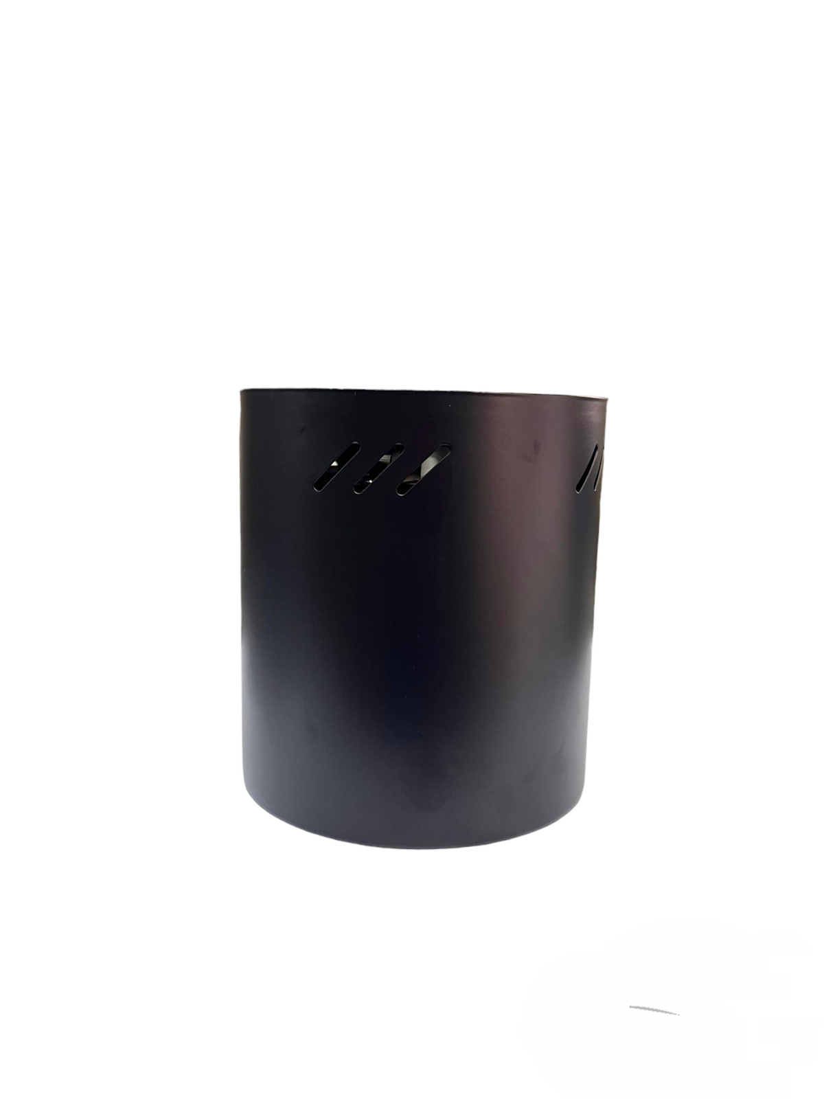 Biglite 6 inch surface mount downlight in black cylindrical design for ceiling lighting
