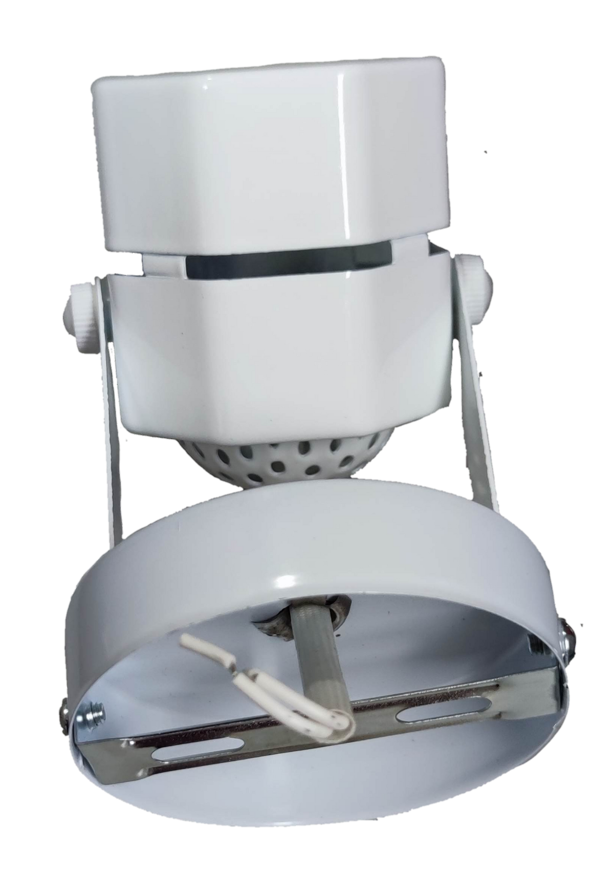Biglite MR-16 Lamp Holder Spot Light Holder adjustable white swivel mount with ceiling bracket