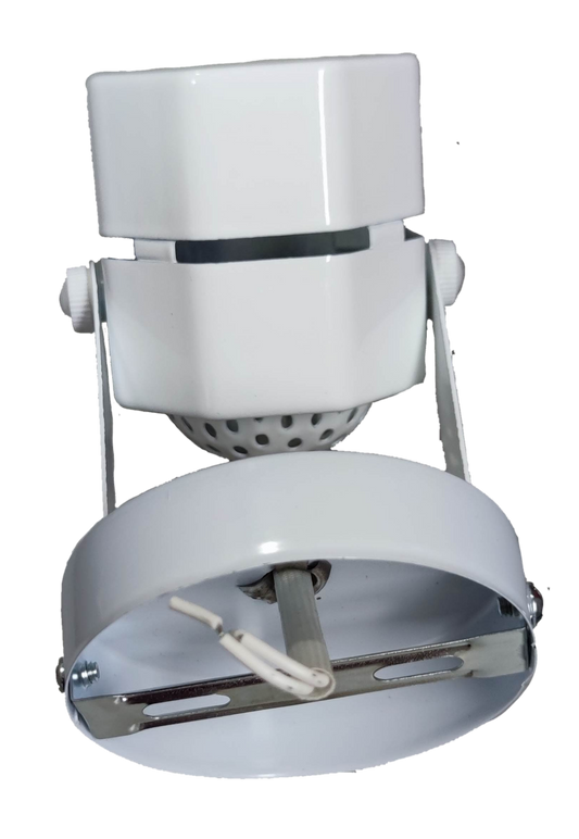 Biglite MR-16 Lamp Holder Spot Light Holder adjustable white swivel mount with ceiling bracket