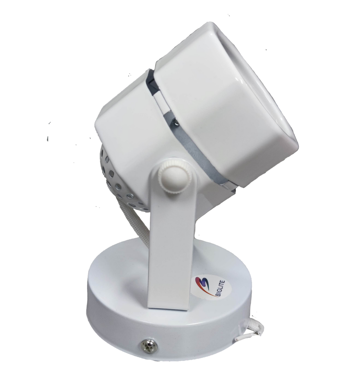 Biglite MR-16 Lamp Holder Spot Light Holder adjustable white directional spotlight on round base for accent lighting