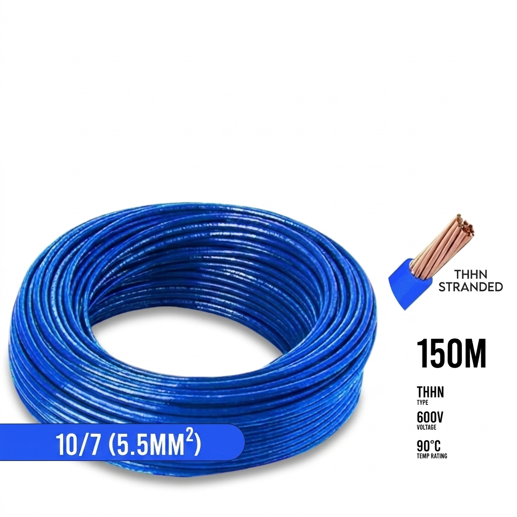 Boston THHN AWG 10/7, THWN 5.5mm² Stranded 150 Meters/Roll 