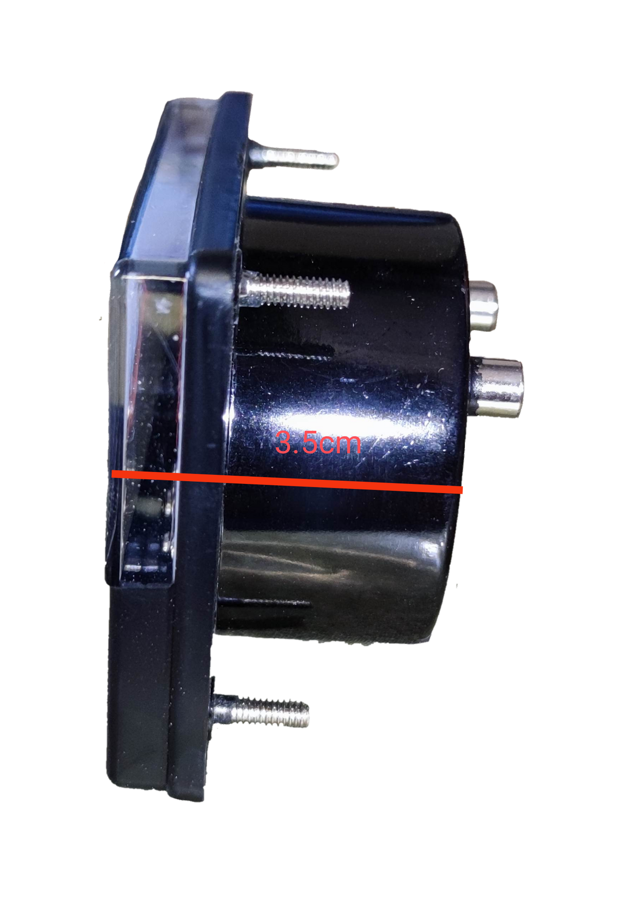 Brother Panel Meter 10V electrical trade tool with compact black casing and metal connectors