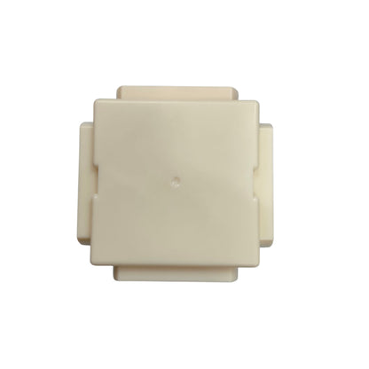 Bull Junction Box and Utility Box H4 beige plastic 4 way electrical junction box cover for wiring connections