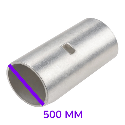 Butt Connector for AWG Size 1000MCM 500mm Non-Insulated B-325