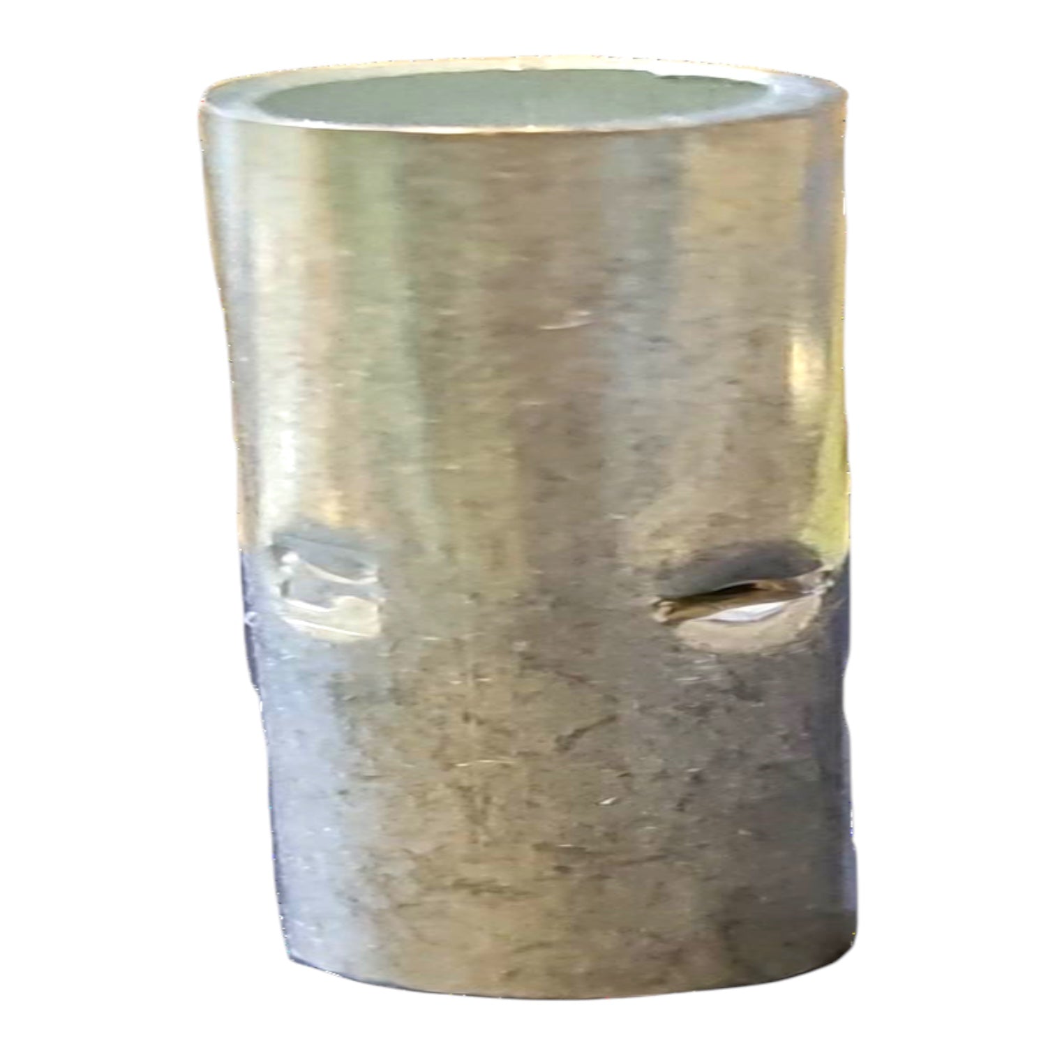 A cylindrical metal sleeve or connector with two small horizontal slots on the side, shown against a plain white background.