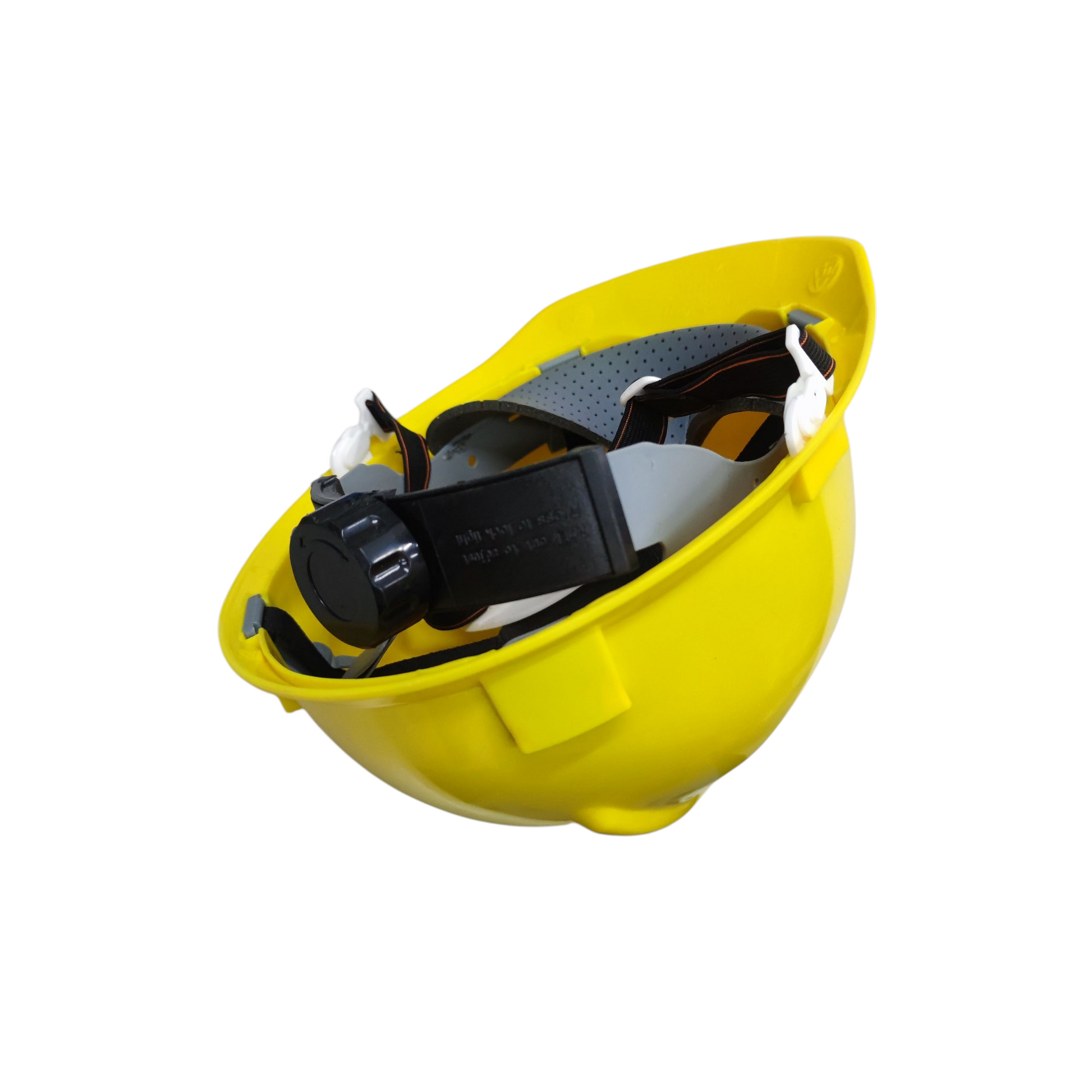 Butterfly Hard Hat PE Helmet Yellow Electx Electrical Supply