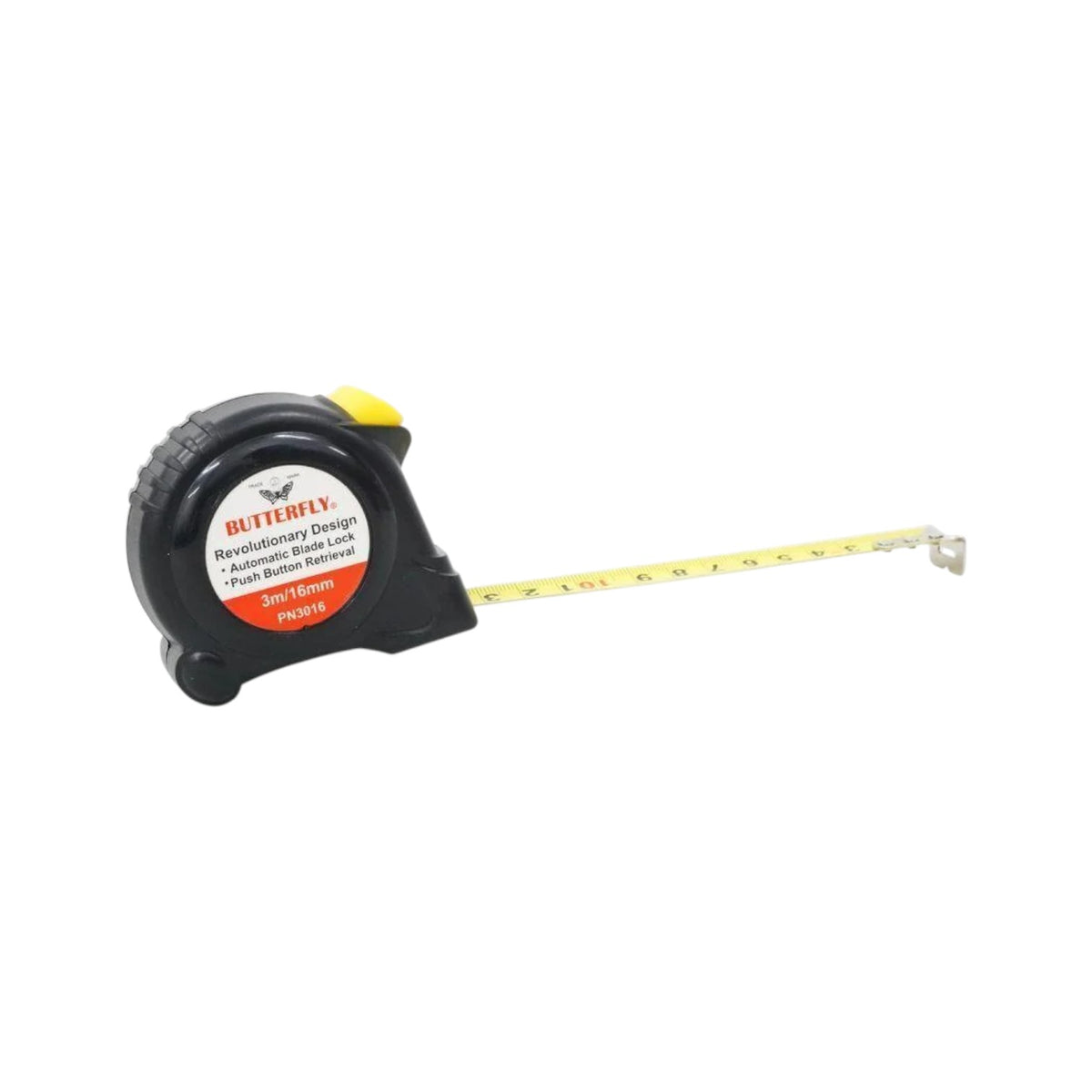 Butterfly Steel Tape Measure 10 Meters x 25mm #PN1025