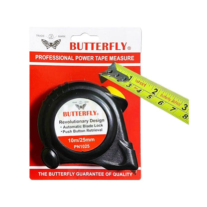 Butterfly Steel Tape Measure 5 Meters x 19mm #PN5019