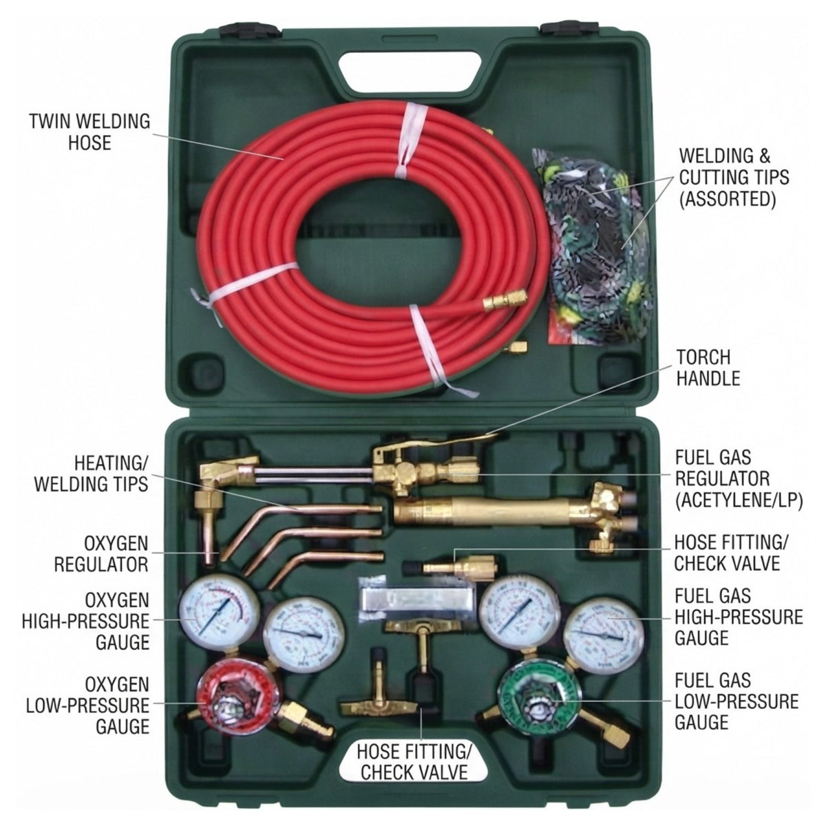 Butterfly Welding Outfit with 6 Meter Twin Hose #942