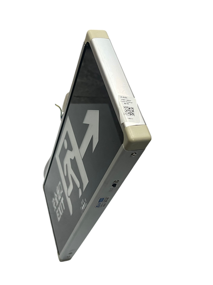 Exit Sign Right Arrow with Running Man LED Green Glass Double Face 3W 220V CA-BLZD-2lR0E I (N)DF