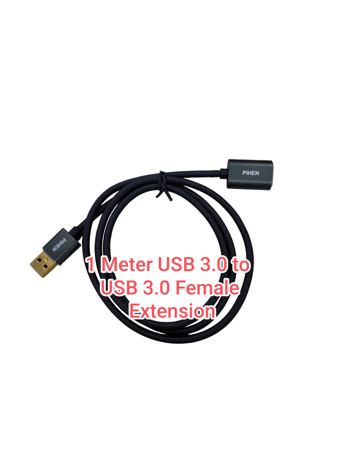 1 Meter USB 3.0 to USB 3.0 Female Extension Cable for Enhanced Connectivity