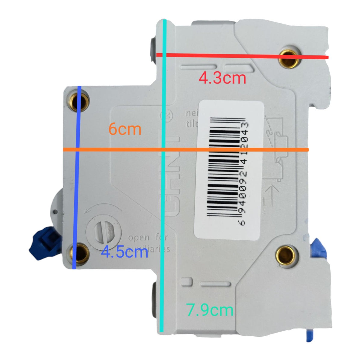 CHINT 16A 3Pole Miniature Circuit 4.5 KAIC 220V DIN Rail Type MCB, Circuit Breakers