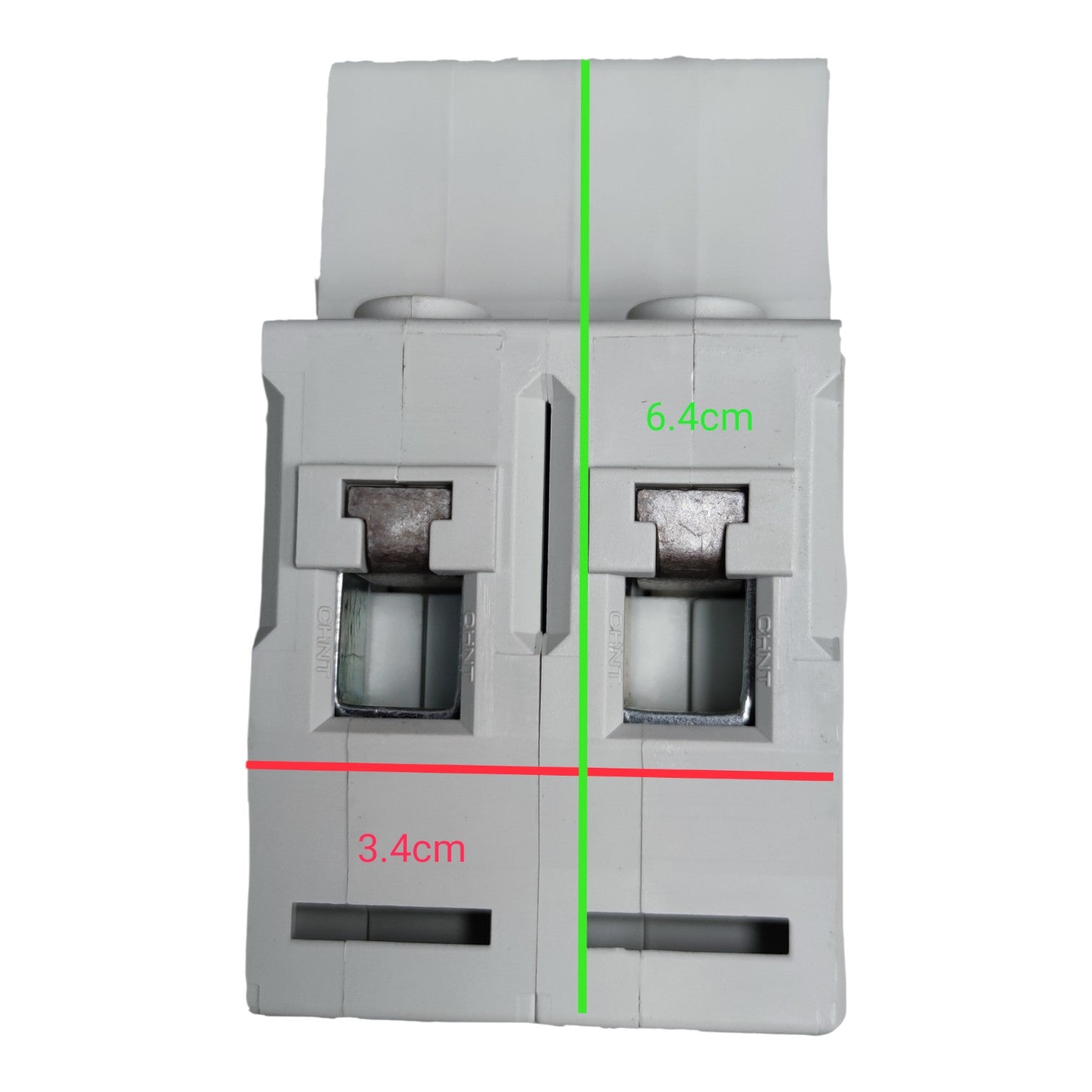 CHINT 40A 2Pole Miniature Circuit Breaker 4.5 KAIC 220V DIN Rail Type MCB - EB2PC404.5KA Electx Electrical Supply