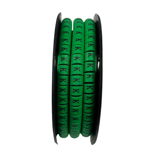 Cable (K) Marker 5.0mm to 7.2mm EC-3G 350pcs Green