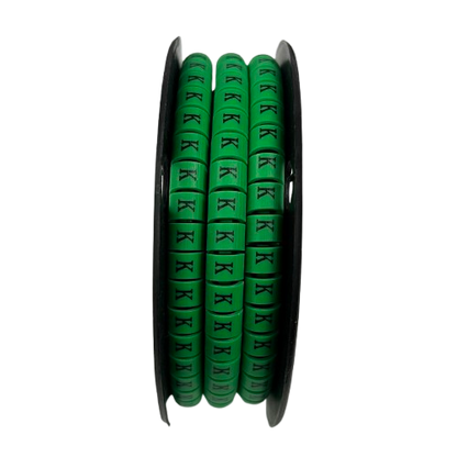 Cable (K) Marker 5.0mm to 7.2mm EC-3G 350pcs Green