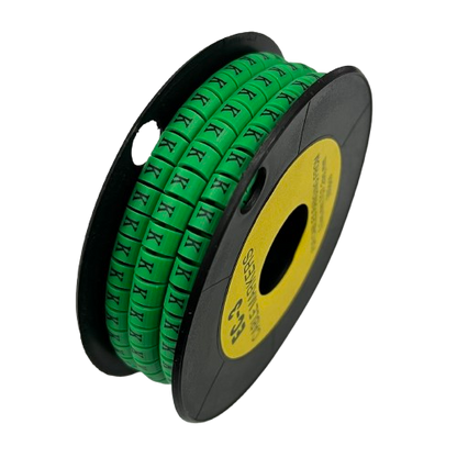 Cable (K) Marker 5.0mm to 7.2mm EC-3G 350pcs Green