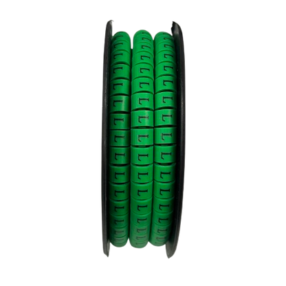 Cable (L) Marker 5.0mm to 7.2mm EC-3G 350pcs Green