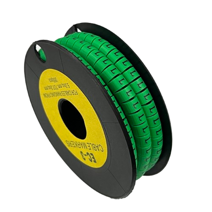 Cable (L) Marker 5.0mm to 7.2mm EC-3G 350pcs Green