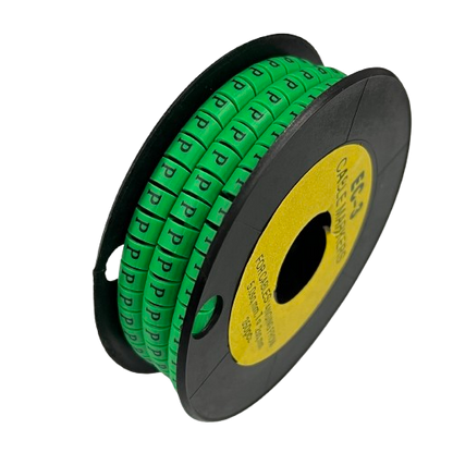 Cable (P) Marker 5.0mm to 7.2mm EC-3G 350pcs Green