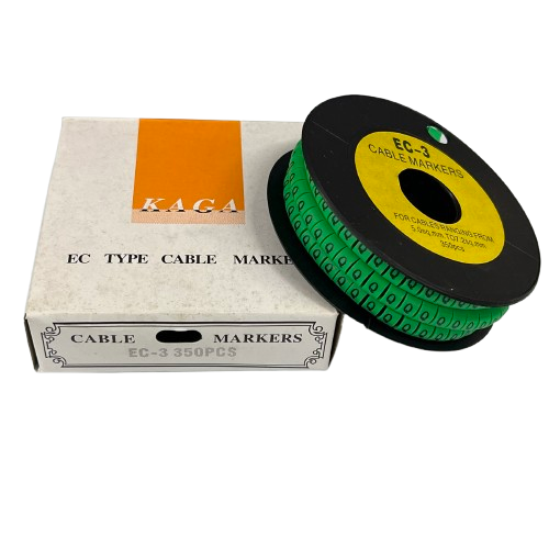 Cable (Q) Marker 5.0mm to 7.2mm EC-3G 350pcs Green