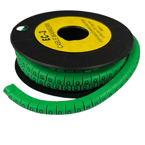 Cable (Q) Marker 5.0mm to 7.2mm EC-3G 350pcs Green