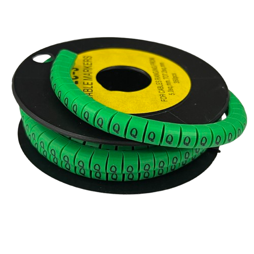Cable (Q) Marker 5.0mm to 7.2mm EC-3G 350pcs Green