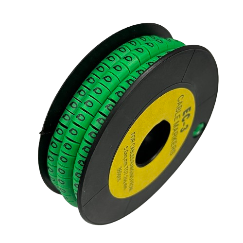 Cable (Q) Marker 5.0mm to 7.2mm EC-3G 350pcs Green