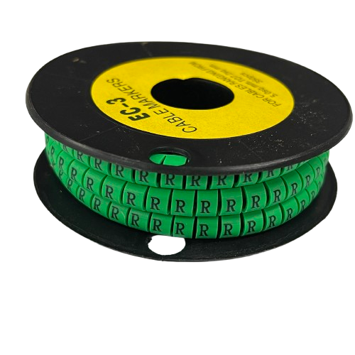 Cable (R) Marker 5.0mm to 7.2mm EC-3G 350pcs Green