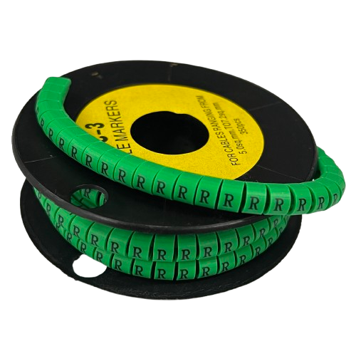 Cable (R) Marker 5.0mm to 7.2mm EC-3G 350pcs Green
