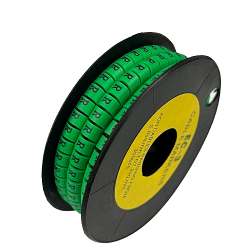 Cable (R) Marker 5.0mm to 7.2mm EC-3G 350pcs Green