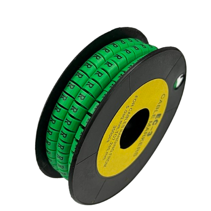 Cable (R) Marker 5.0mm to 7.2mm EC-3G 350pcs Green