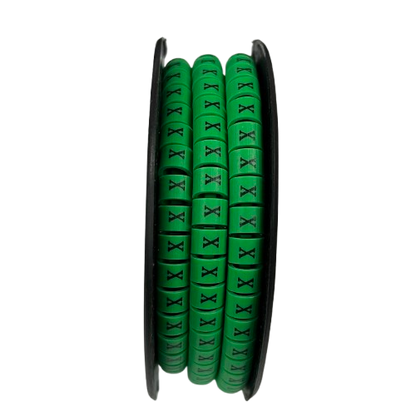 Cable (X) Marker 5.0mm to 7.2mm EC-3G 350pcs Green