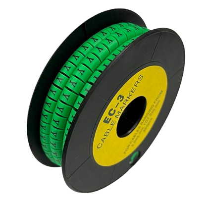 Cable (Y) Marker 5.0mm to 7.2mm EC-3G 350pcs Green