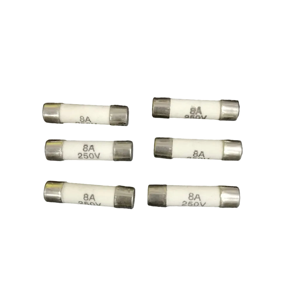 Ceramic Fuse  Porcelain Fuse 5x20 8 Ampere 250V
