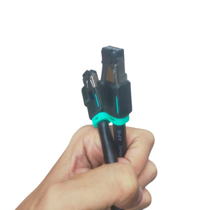 China Cat 8 High Performance Ethernet Patch Cord Cable 0.5 Meter