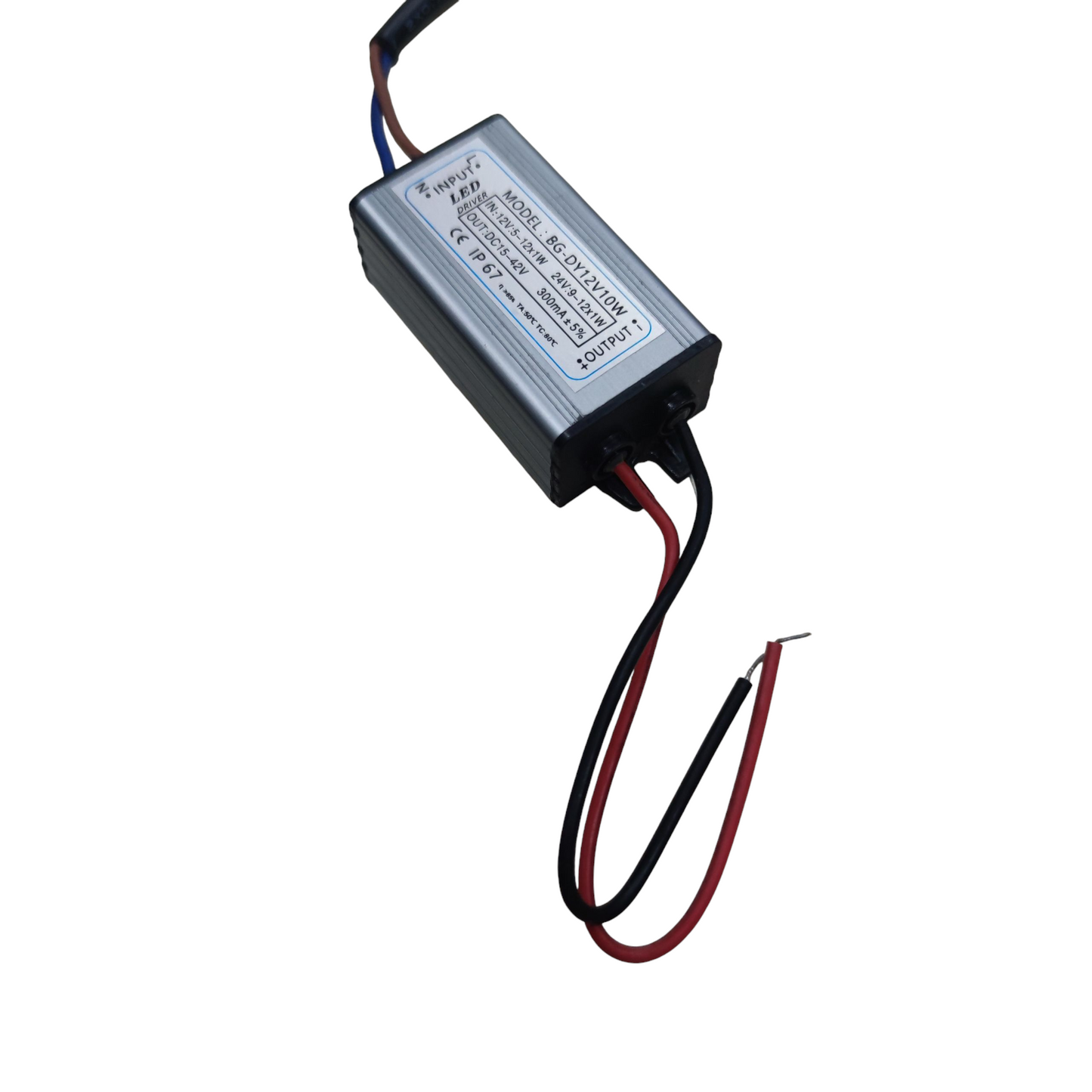 China LED Driver 10W 12V DC Input 12.5V DC - 12x1W, 24V: 9-12Vx1W Output 15-42V DC 300mA For 10W SMD LED Chip