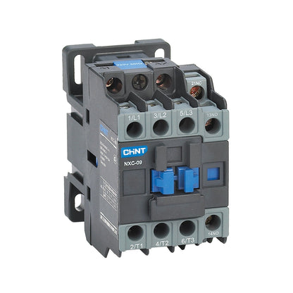 Chint 12A 3 Phase Magnetic Contactor 1NO + 1NC Available Coil Voltage 110V 220V 440V NXC-12