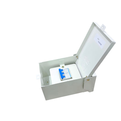 Chint 20A 3Pole 4.5KAIC 220V Miniature Circuit Breaker with Nema 3R enclosure K63N NEMA3RE-2P/3P+EB3PC204.5KA