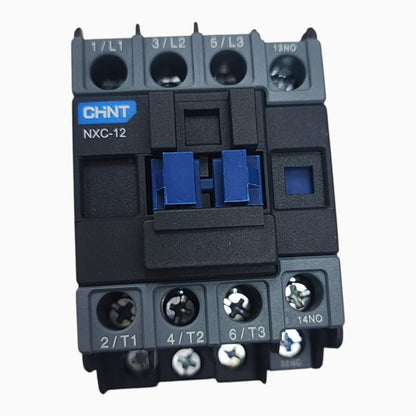 Chint 12A 3 Phase Magnetic Contactor 1NO + 1NC Coil Voltage 220V