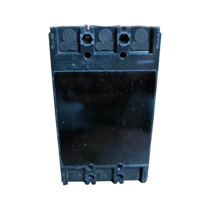 A black plastic electrical component or terminal block with molded connector details, shown against a plain white background.