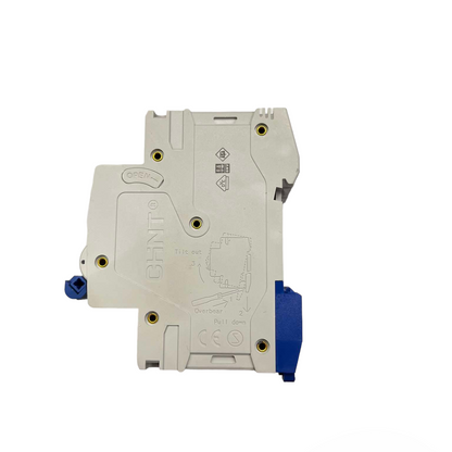 Electrical switch or circuit breaker with 'CHINT' branding on a white background
