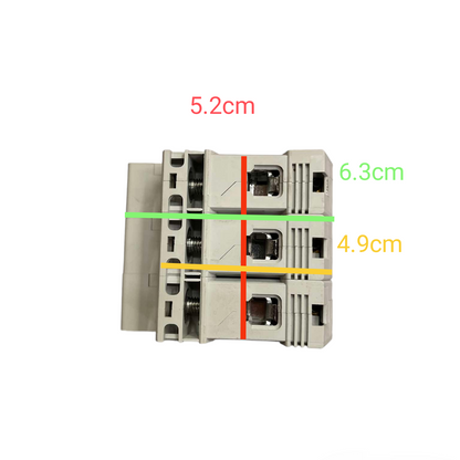 Chint 32A 3 Pole 6KAIC 220V with Indicator Miniature Circuit Breaker NB1-63 3P C32 6KADB