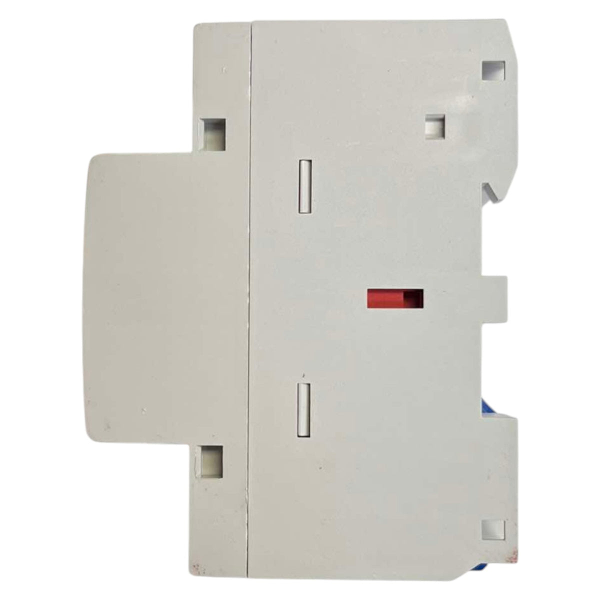Electrical switch or breaker on a white background