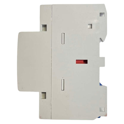 Electrical switch or breaker on a white background