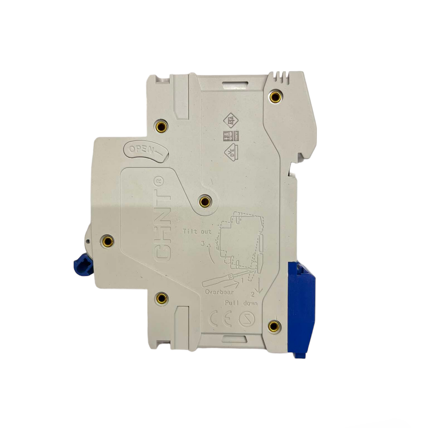 Chint 63A 1Pole 6KAIC 220V with indicator Miniature Circuit Breaker NB1-63 1P C63 6KADB Electx Electrical Supply