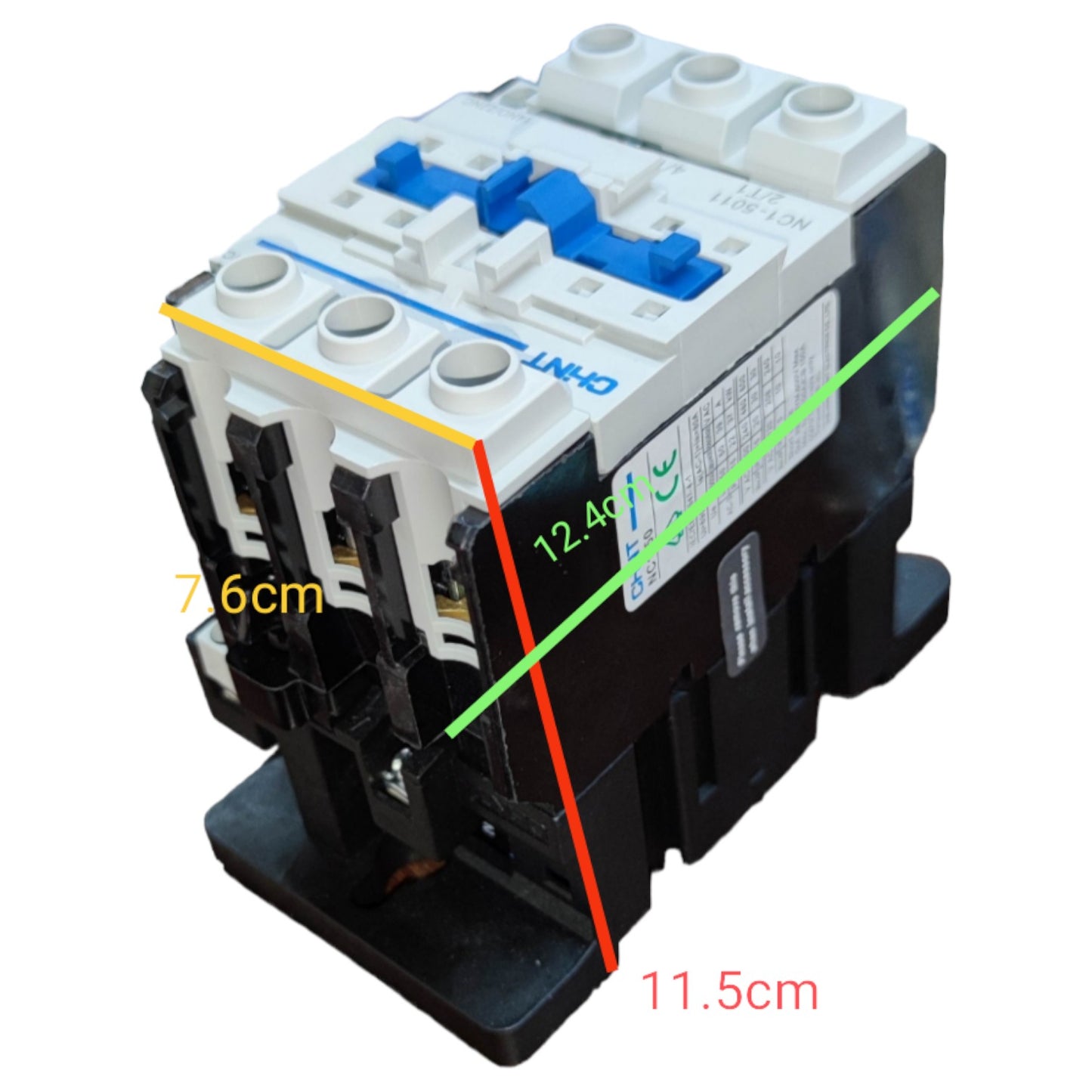 Chint Magnetic Contactor 50A Coil Voltage 220V 4 NO + 1 NC NC1-5011 Electx Electrical Supply